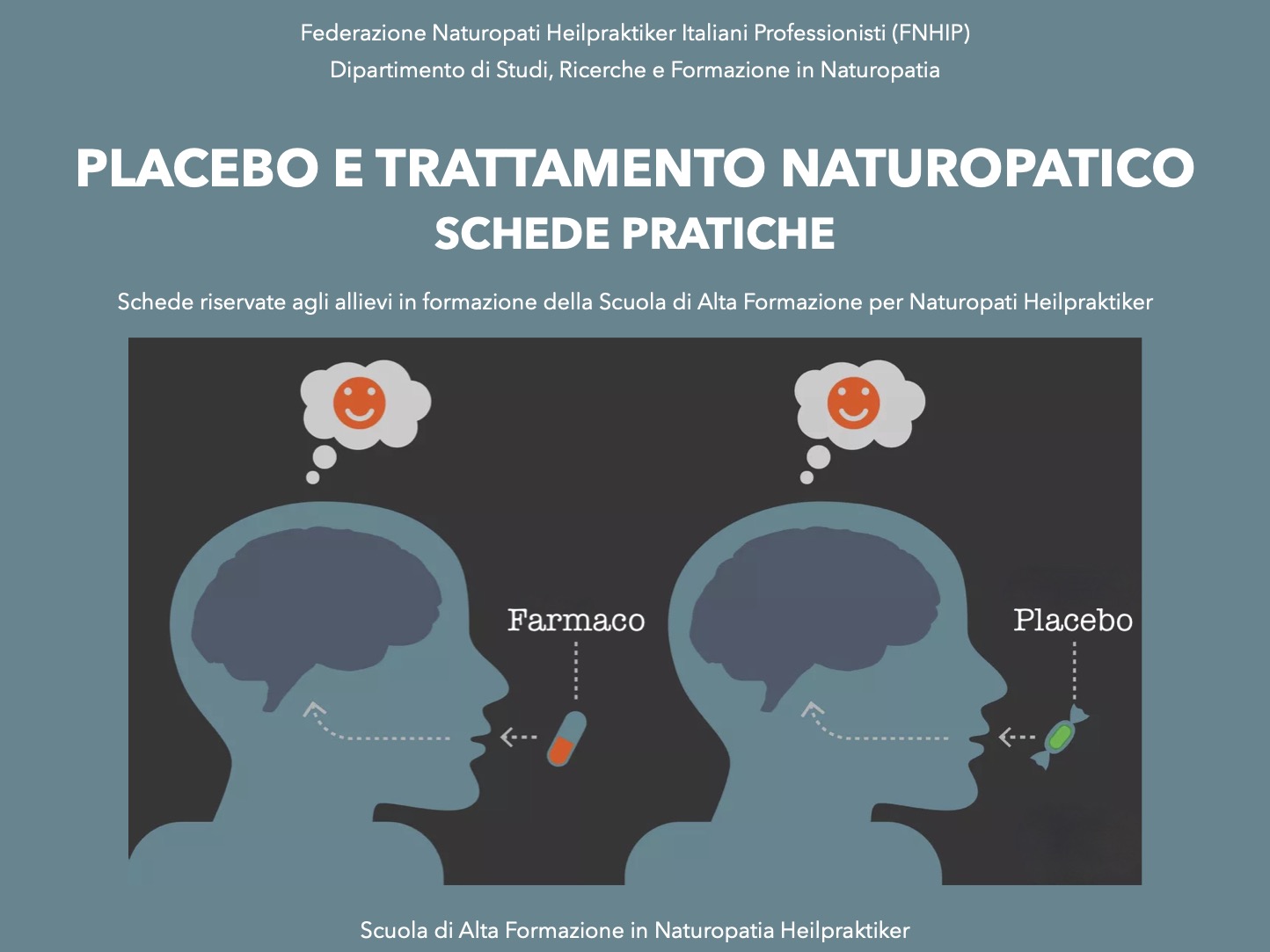 Placebo e trattamento naturopatico